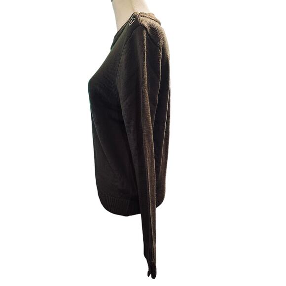 Evidnt Los Angeles ASOS Olive Wool Blend Sweater, Size M, NWOT - Picture 5 of 9